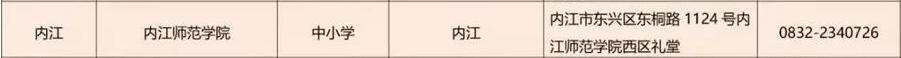 內江市四川教師資格證報名入口及考區須知