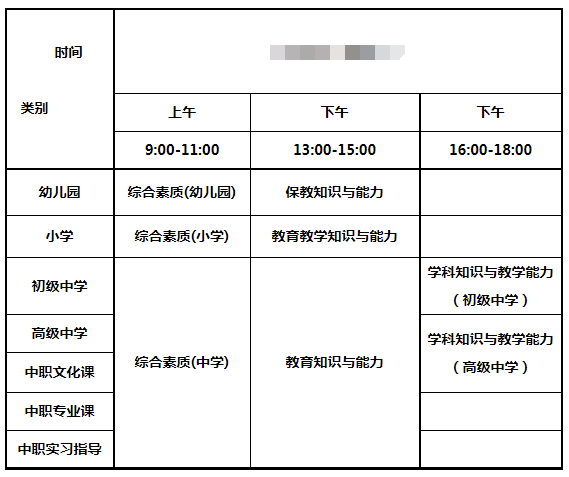 2020年四川教師資格考試解讀(二)：時間